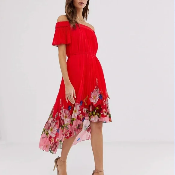 Ted Baker London Dresses Ted Baker Womens Red Berry Sundae